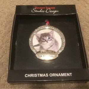 Harvey Lewis Cat Christmas Tree Ornament